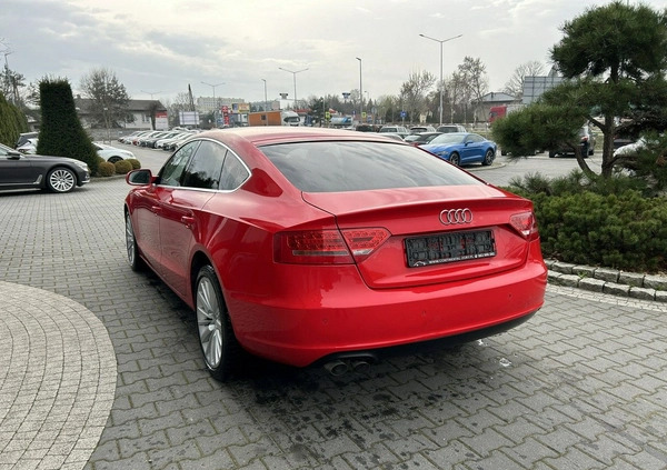 Audi A5 cena 42900 przebieg: 268000, rok produkcji 2011 z Sławno małe 154